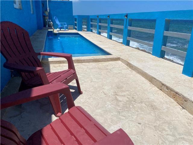 Вілла Casita Familiar Con Vista Al Mar Y Piscina Аресібо Екстер'єр фото
